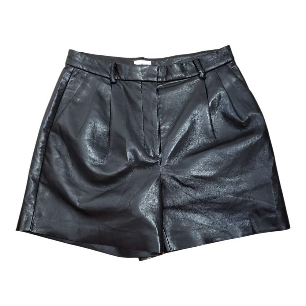 Aritzia Black High Waist Women Shorts